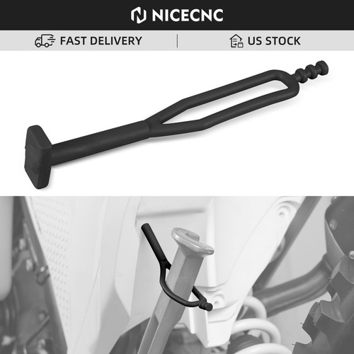 Rubber side stand kickstand - side,