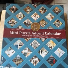 Loré Pemberton Advent Calendar - 24 Set of 100 Piece Mini Jigsaw Puzzles *Read