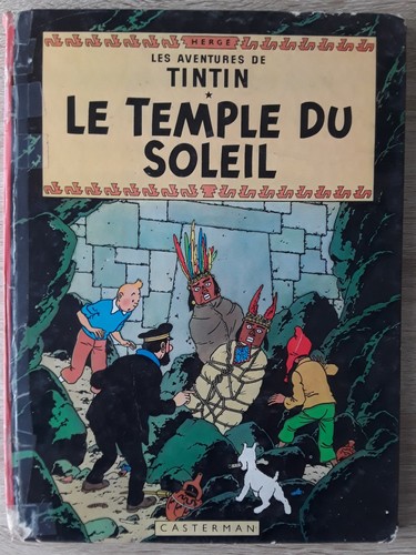 Tintin temple soleil - bd-tintin-le, soleil-