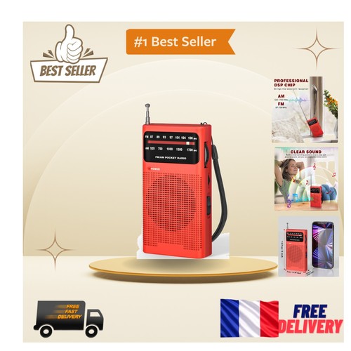 Radio portable pile aa - radio,