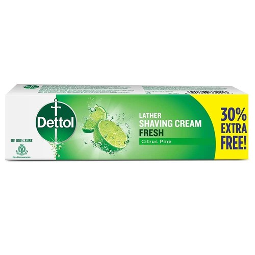 Crème raser mousse dettol - crème,