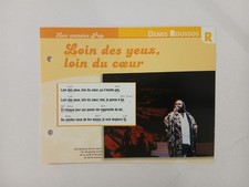 CARTE FICHE - DEMIS ROUSSOS