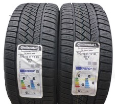 2 X CONTINENTAL 205/45 R17 88V XL Contact TS830P SSR Pneus D'Hiver 2021 COMPLET