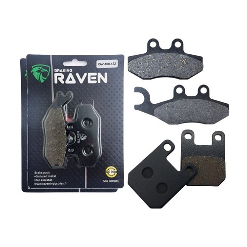 Kit plaquettes frein avant - plaquettes,