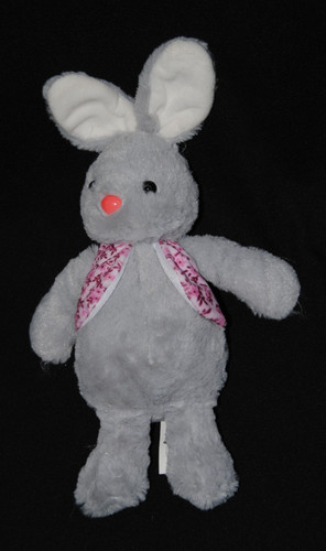 Peluche doudou lapin - 🐰, gris