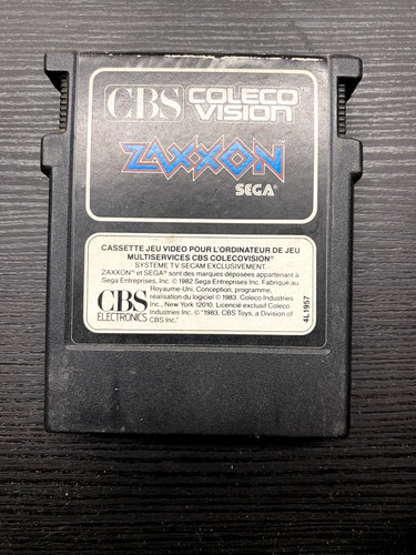 Zaxxon cbs coleco vision loose - cbs,
