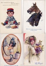 WUYTS A. ARTIS SIGNED Children 13 Vintage Postcards pre-1940 (L2875)