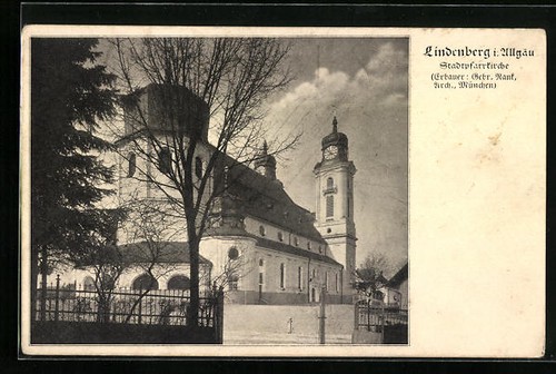 Carte postale lindenberg - postale,