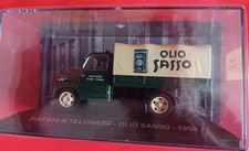 Modèle réduit 1:43è Camionnette Fiat 615N Telonato Huiles Sasso 1958