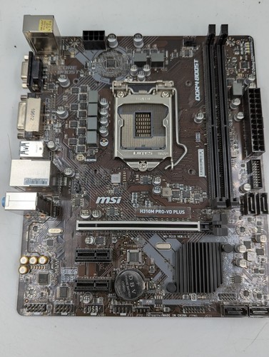 Msi h310m pro plus - msi, pro-vd