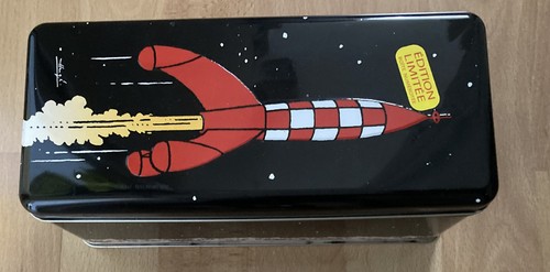 Boite delacre tintin fusée - boite,