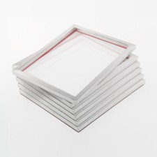 6x 43T Cadre De L'Ecran D'Impression 61x51cm A3 + Tamis Siebd