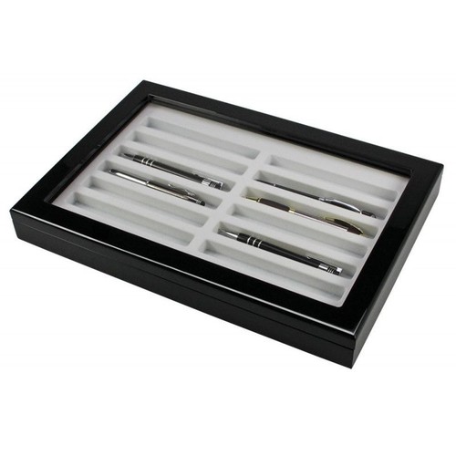 Lacquered wooden display case