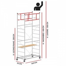 Echafaudage SCEDILUX (hauteur