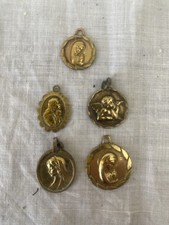 6 Médaillons Vierge