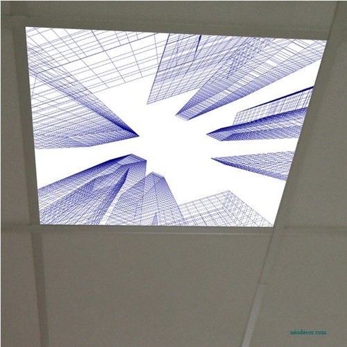 Plafond décoratif diffusant