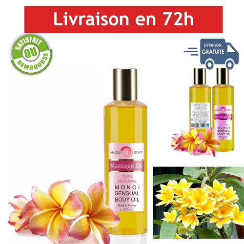 Huile massage monoï - huile, de