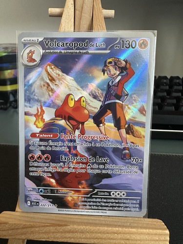 Carte pokémon volcaropod - carte, de