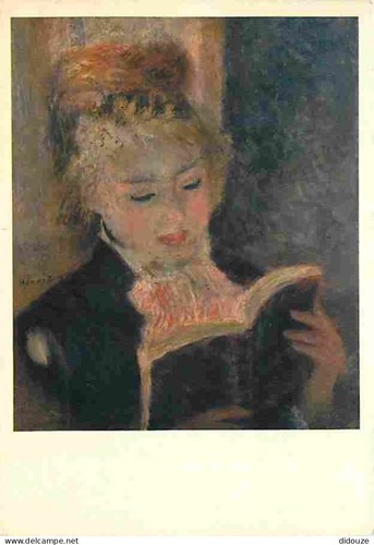 Postcard art painting - -,