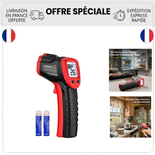 Thermomètre infrarouge laser