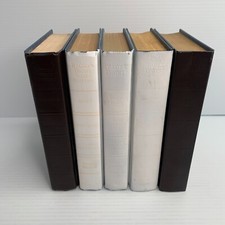 Readers Digest Books Select Editions Lot 5 books Brown White Decor Staging