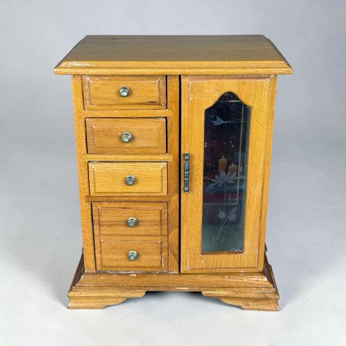 Armoire boite bijoux vintage - armoire,