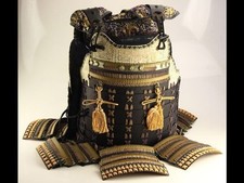 Japanese art Iron DOU YOROI Samurai Armor japan used antique NO stand