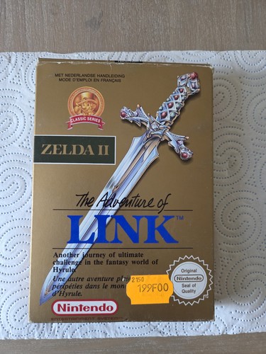 Nintendo nes zelda the - ii:,