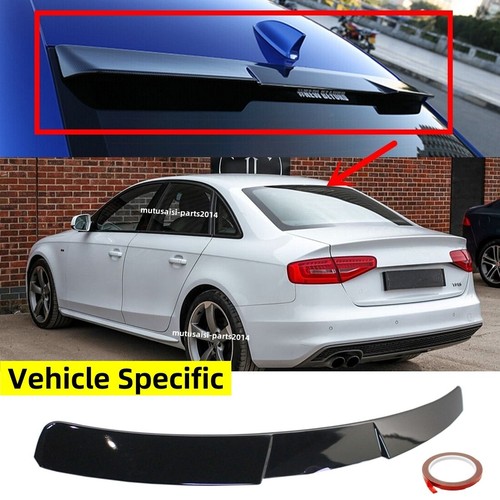 Gloss black rear window - black, roof