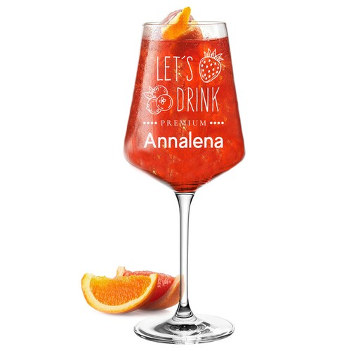 Verre apéritif aperol - À,