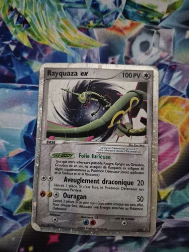 Carte pokémon rayquaza - pokémon, ex