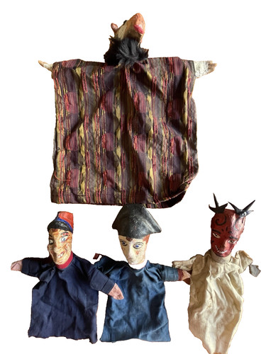 Marionnettes anciennes - marionnettes,