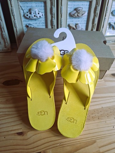 Ugg flip flops - tongs, jaune