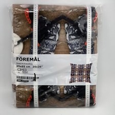 IKEA FOREMAL EURO Cushion Cover 26 x 26" Cotton Velvet Pillow Cover Discontinued