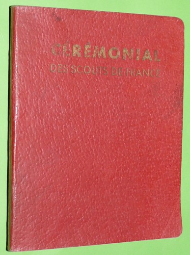 Ceremonial des scouts - scouts, france