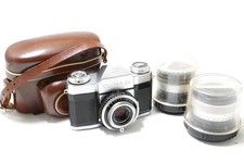 Appareil Photo Argentique Zeiss Contaflex Avec Pantar 30Mm Et 75Mm