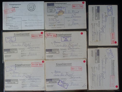 Ww2 lettres prisonnier de - lettres,
