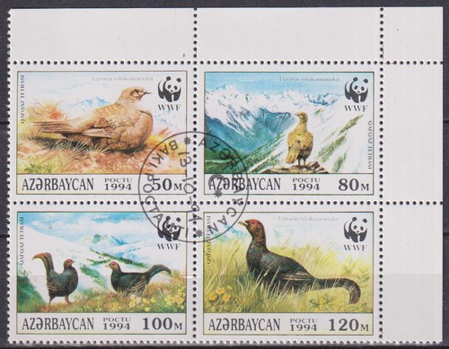 Timbres sur les animaux wwf - animaux,