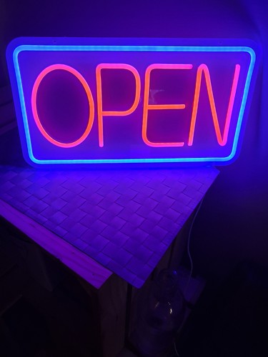 Enseigne open led - ,