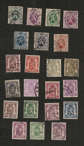 Belgique armoiries blasons - blasons, lot