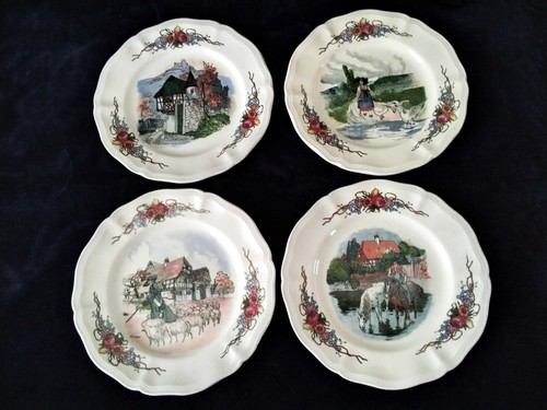 Assiettes dessert en - 4,