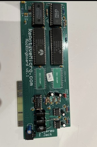 Carte son mockingboard - son, pour