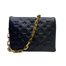 Louis Vuitton Coussin PM Black Shoulder Bag Black
