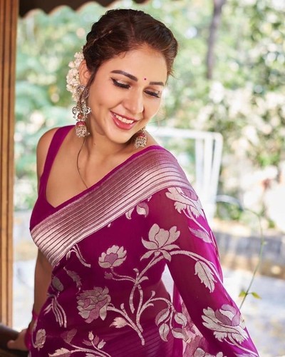 Sari indien femme jaccquard - indien,