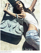 ADVERTISEMENT ADVERTISING 096 2010 Calvin Klein Jeans Ready to Wear Jeans Bag
