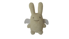 Doudou peluche lapin ange 19