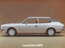 Catalogue Brochure Lancia Beta