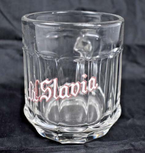 Old advertising mug enamel - old,