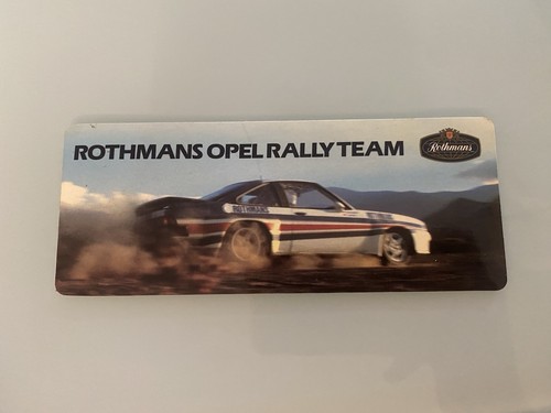 Autocollant rothmans opel - autocollant,