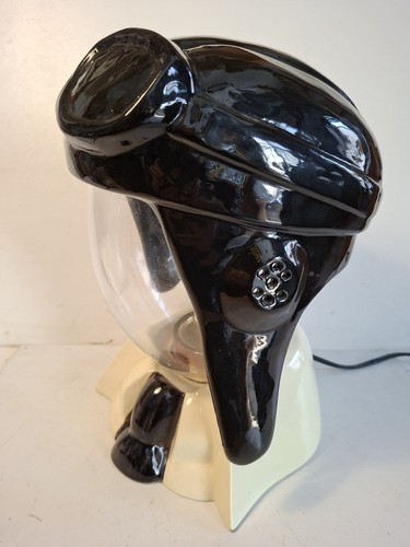 Lampe porcelaine pilote - pilote, avion
